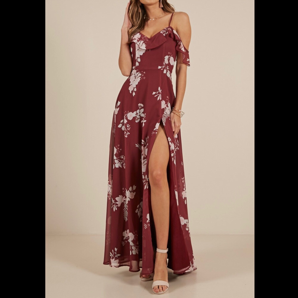 Floral maxi dress